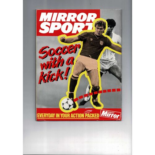 1988 Daily Mirror Soccer Football Sticker Album
