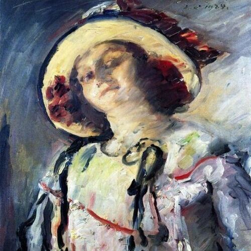 Wilhelmine in a Yellow Hat