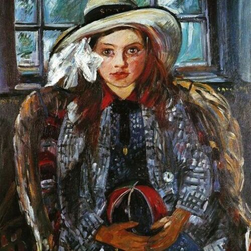 Wilhelmine with a Ball