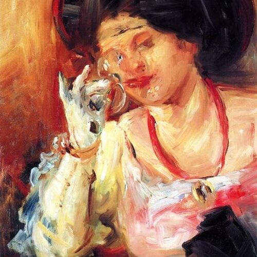 Woman with a Glass of Wine