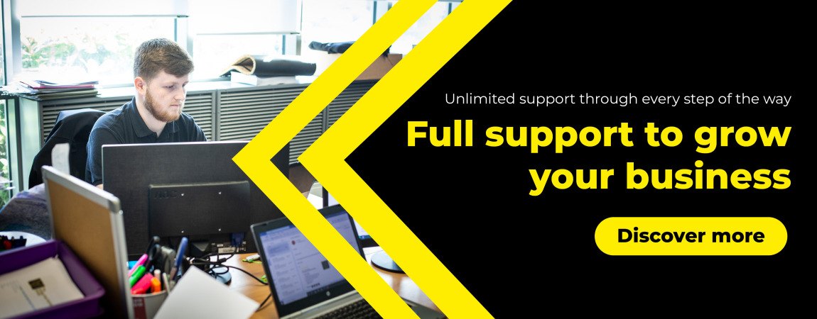 Unlimited support to grow your business