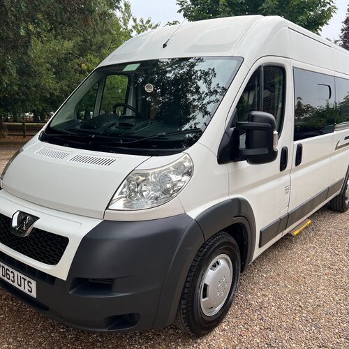 2013 (63)reg Peugeot Boxer Camper Van 2 Berth 2.2HDi LWB 76600 Miles