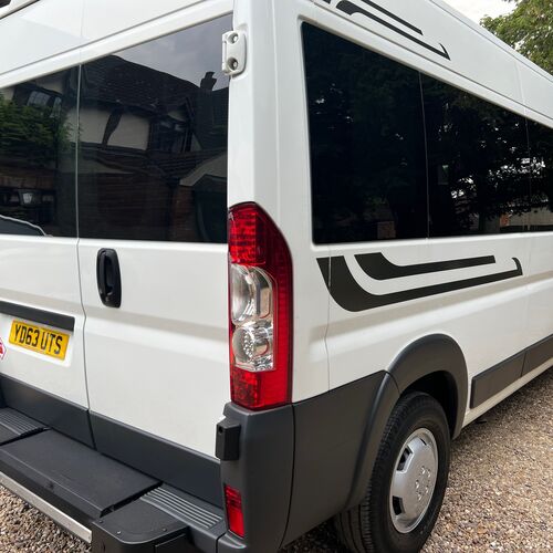 2013 (63)reg Peugeot Boxer Camper Van 2 Berth 2.2HDi LWB 76600 Miles