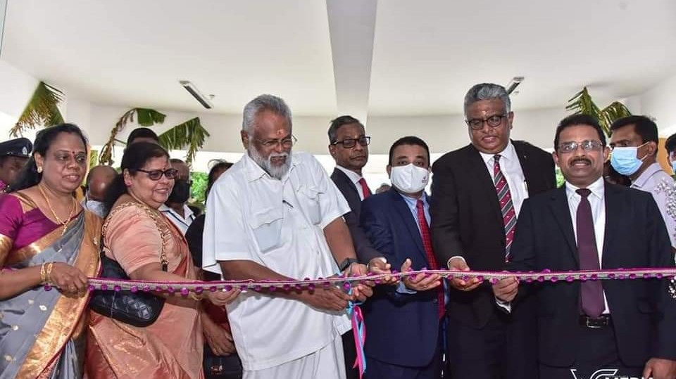 கிளிநொச்சி - அறிவியல் நகரில்  மூன்று மாடிக் கட்டடம் திறப்பு