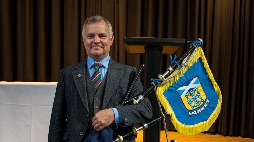Honorary Piper to the Royal Celtic Society