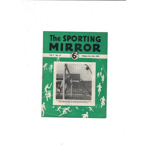 The Sporting Mirror 1949 Vol 3 No. 27