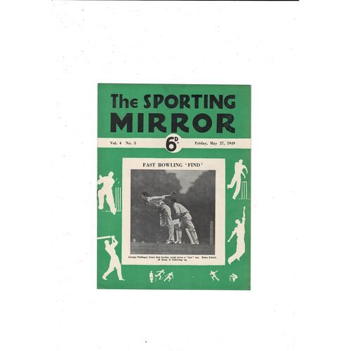 The Sporting Mirror 1949 Vol 4 No. 3