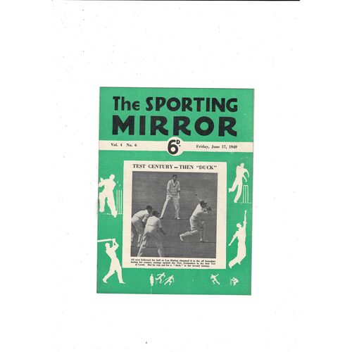 The Sporting Mirror 1949 Vol 4 No. 6