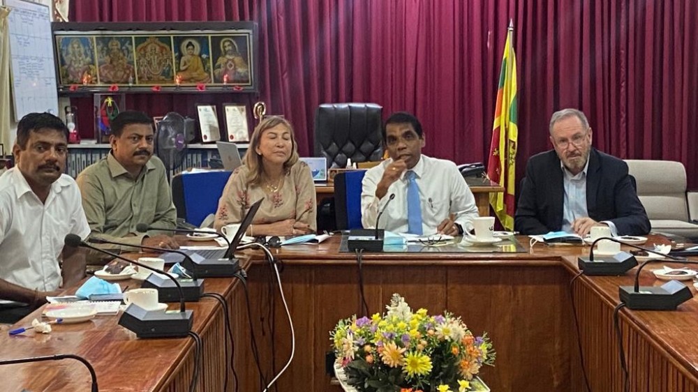 ஐ. நா. பிரதிநிதிகள் - யாழ். மாவட்ட செயலர் சந்திப்பு