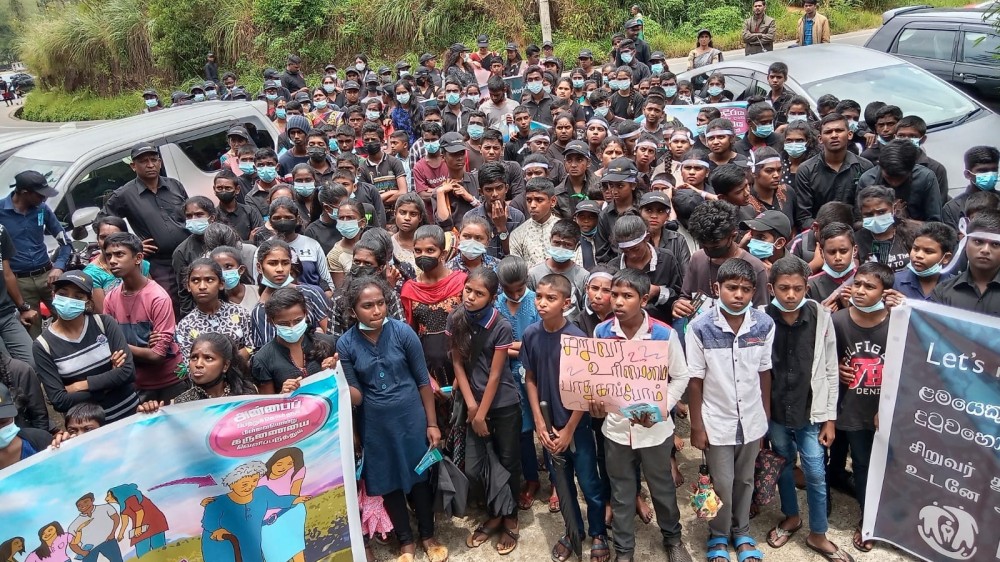 பாலியல் துஷ்பிரயோகத்துக்கு எதிராக வேல்ட் விஷன் (World Vision)  மலைநாட்டுப் பகுதியில் விழிப்புணர்வு