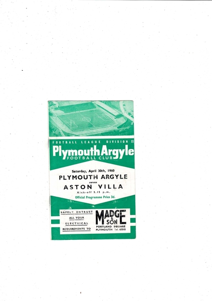 More Football Programmes listed today
