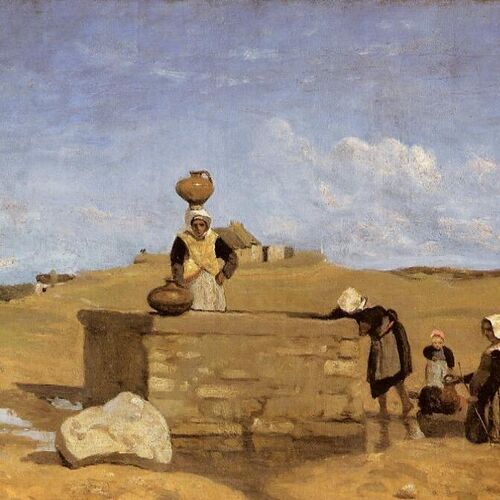 Breton Women at the Well