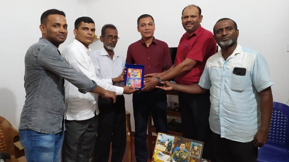 பொறுப்பதிகாரிக்கு பாராட்டு