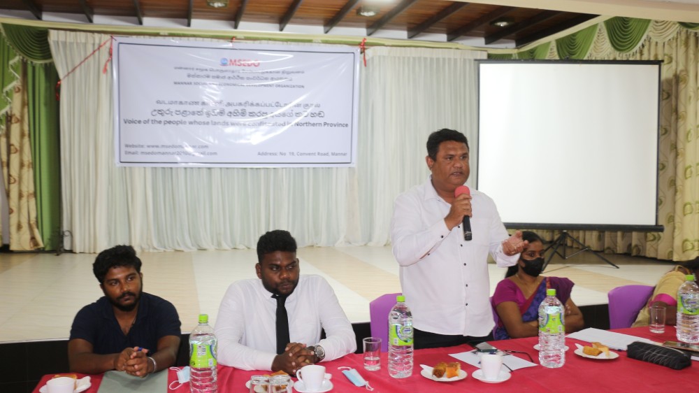 வட மாகாணத்தில் காணிப் பிரச்னைகளுக்கு வழிகாட்டும்'மெசிடோ' நிறுவனம்  - யட்சன் பிகிராடோ