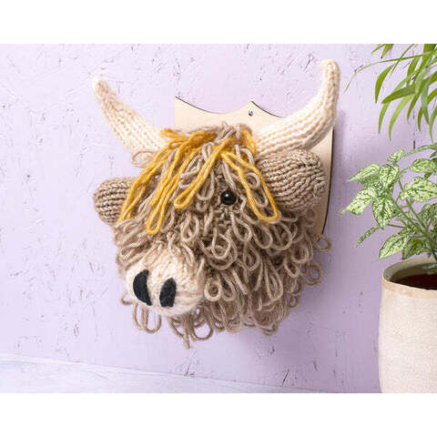 Highland Cow - Light Brown - by Sincerley Louise