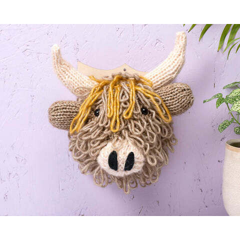 Highland Cow - Light Brown - by Sincerley Louise