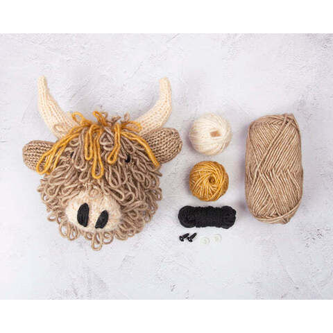 Highland Cow - Light Brown - by Sincerley Louise