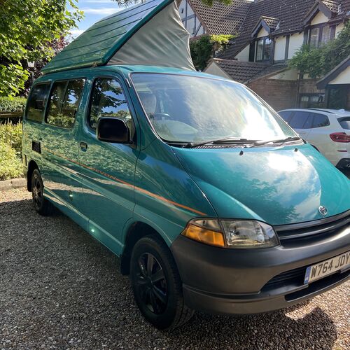 Devon Sunrise Toyota Hiace 2000 model Camper Van 2 Berth 2.4TD Heating/Toilet
