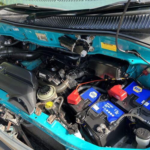 Devon Sunrise Toyota Hiace 2000 model Camper Van 2 Berth 2.4TD Heating/Toilet