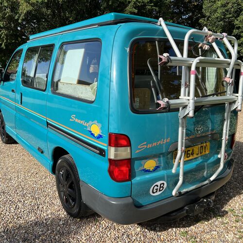 Devon Sunrise Toyota Hiace 2000 model Camper Van 2 Berth 2.4TD Heating/Toilet