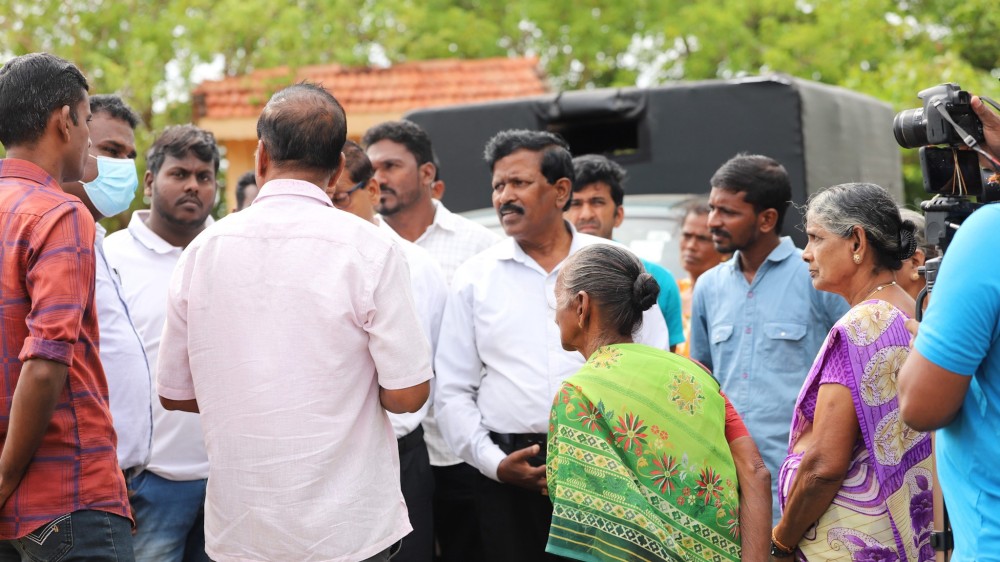 கைவிடப்பட்ட காணி ஆளவிடும் முயற்சி