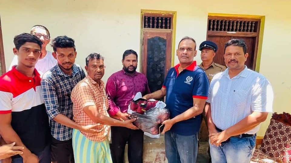 விளையாட்டு உபகரணங்கள் வழங்கி வைப்பு