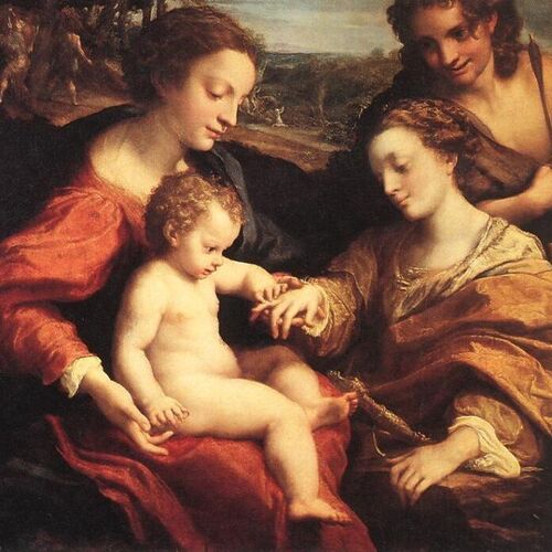 The Mystic Marriage of St Catherine