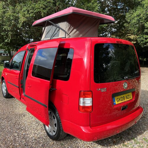 2009 Wellhouse Camper Van VW Caddy Maxi Life 1.9 TDi - ONLY 51745 MILES - RARE!