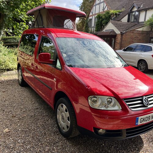 2009 Wellhouse Camper Van VW Caddy Maxi Life 1.9 TDi - ONLY 51745 MILES - RARE!