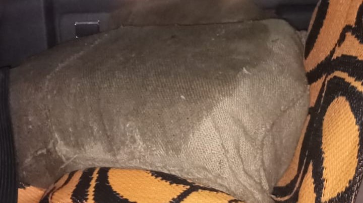 கைபற்றப்பட்ட கடத்தல் கஞ்சா