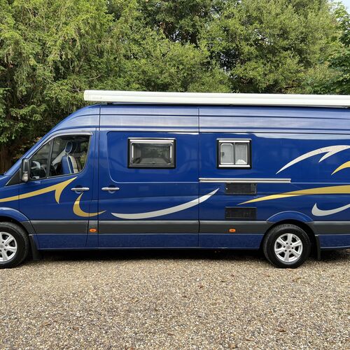 2007 Mercedes Sprinter 315 CDi 2148cc Luxury 3 Berth Camper Van LWB - Huge Spec