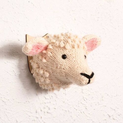 Sheep Head - White - by Sincerley Louise