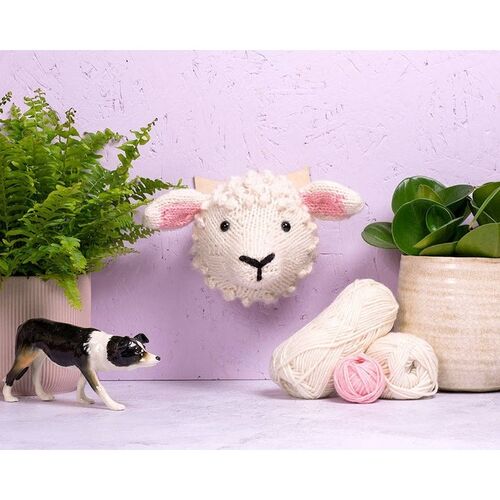Sheep Head - White - by Sincerley Louise