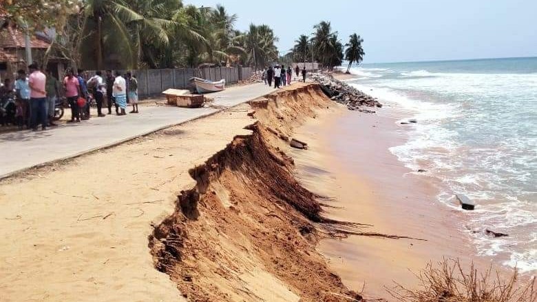 கடல் அரிப்பினைத் தடுப்பதற்காக மேலதிக நிதி 5 மில்லியன் ஒதுக்கீடு