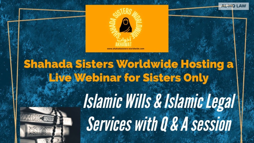 Shahadah Sisters Worldwide Webinar