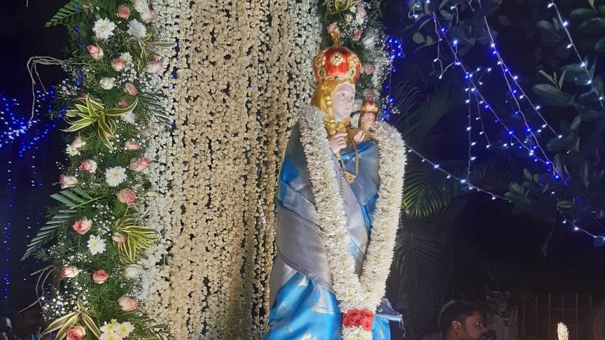 சந்தோஷபுரம் பங்கின் அன்னை வேளாங்கன்னி ஆலய வருடாந்த ஆண்டு பெருவிழா