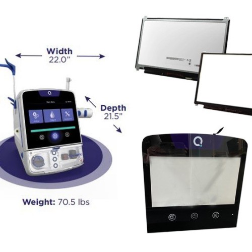 Award winning portable Dialysis machine encompasses TFT LCD display from Display Technology.