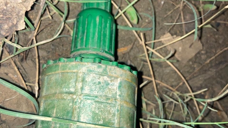 கைக்குண்டுடன் ஒருவர் கைது.