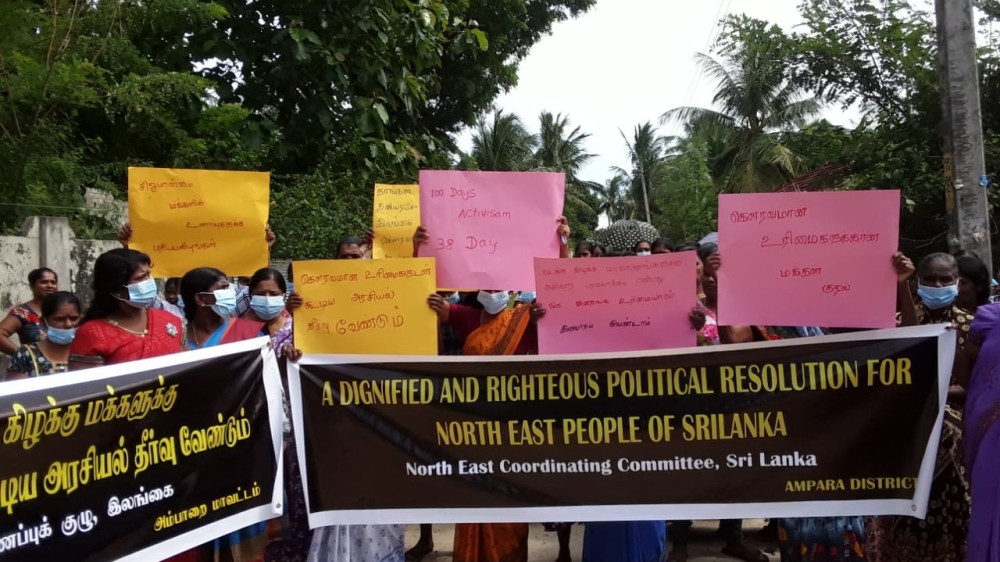 38 வது நாள் செயல்முனைவின் விழிப்புணர்வு போராட்டம் பொத்துவில்