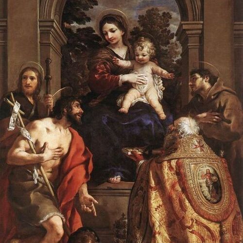 Madonna and Saints