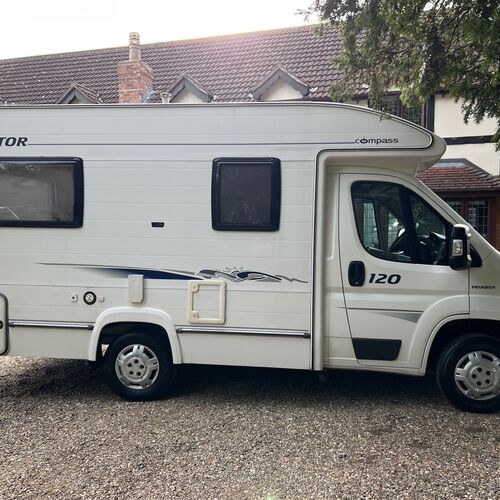 2007 (07)reg Elddis Compass Suntor 120 Low Profile 2 Berth Motorhome - Only 36776 Miles