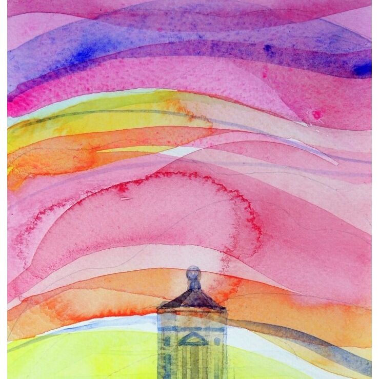 Alternation - works on paper by He Weimin