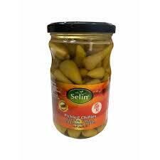 Selin Turkish Pickled Chillies 580g