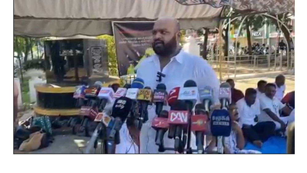 பயங்கரவாதத் தடைச்சட்டத்திற்கு எதிராக சாணக்கியன் உண்ணாவிரதப் போராட்டம்!