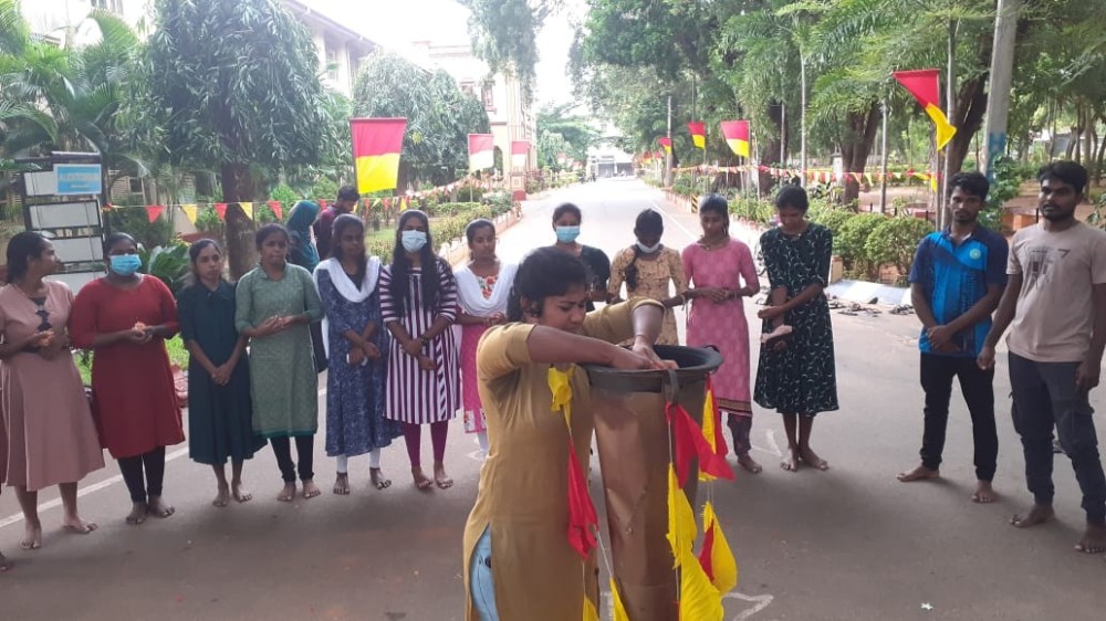 யாழ்.பல்கலைக்கழகத்தில்  தியாக தீபம் திலீபனின் நினைவேந்தல்