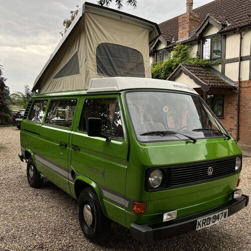Westfalia Joker Original German LHD VW T25 Camper Van 4 Berth Classic 1980 Petrol 1970cc