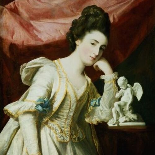 Portrait of a Lady with a Statuette of Cupid