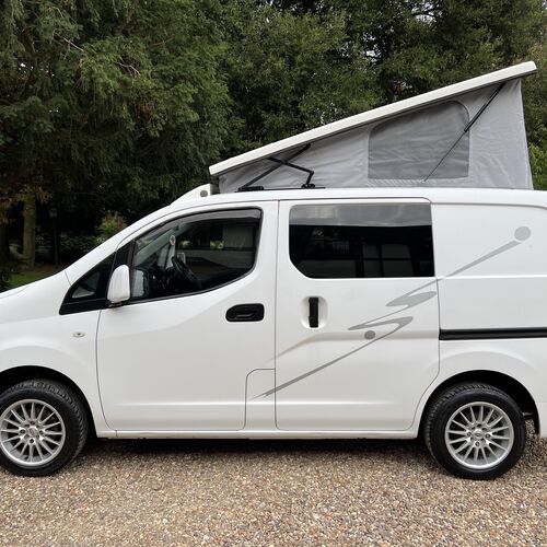 2010 Nissan NV200 SE Camper Van 2 Berth 1.5 DCi 50MPG White Nice Spec