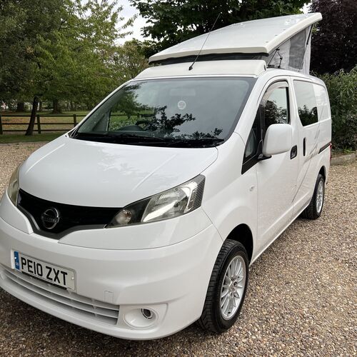 2010 Nissan NV200 SE Camper Van 2 Berth 1.5 DCi 50MPG White Nice Spec