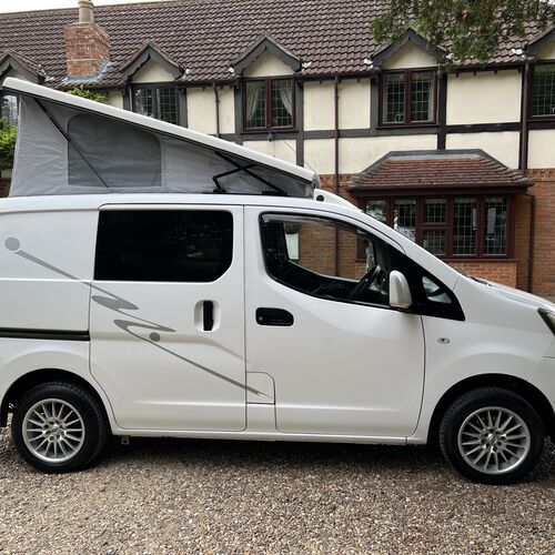 2010 Nissan NV200 SE Camper Van 2 Berth 1.5 DCi 50MPG White Nice Spec